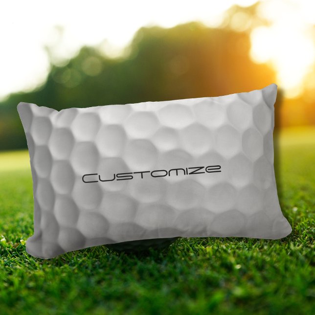 Almofada Lombar Presentes de Bola de Golfe Personalizados da Série (Criador carregado)