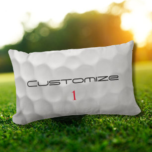 Almofada Lombar Presentes de Bolas de Golfe Personalizadas Série A