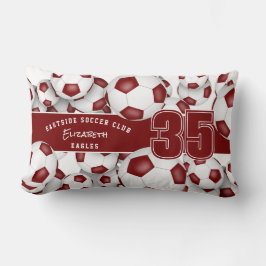 Almofada Lombar presentes de decoração esportiva Muitas bolas de f