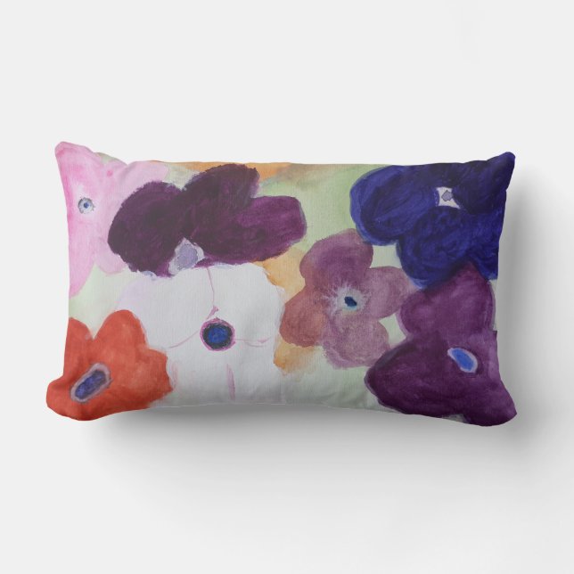 Almofada Lombar Primavera Anemones Lumbar Cushion (Frente)