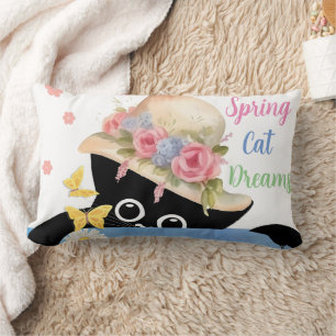 Almofada Lombar Primavera Cat Dreams
