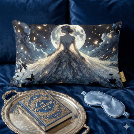 Almofada Lombar Princesa Fada ao Luar Vestido Celestial