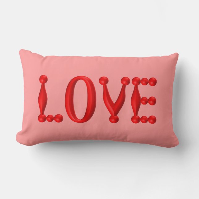 Almofada Lombar Puffy LOVE (Frente)