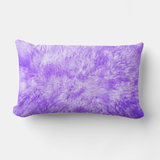 Almofada Lombar Purple fur Frenzy (Frente)