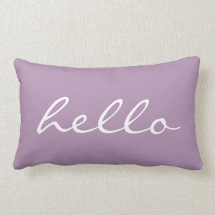 Almofada Lombar Purple Hello