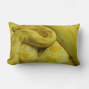 Almofada Lombar Python Amarelo birmanês