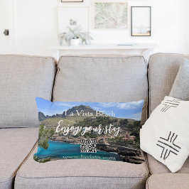 Almofada Lombar QR de aluguer de airbnb de viagem de fotografia