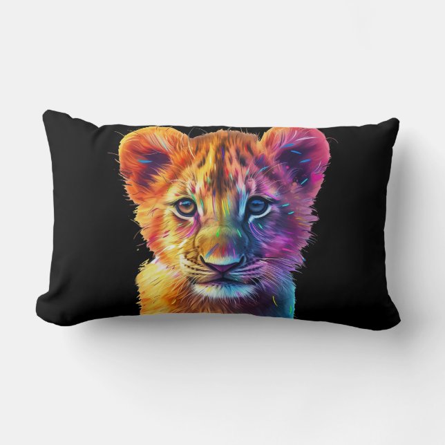 Almofada Lombar Querida, Big Cat Cub (Frente)