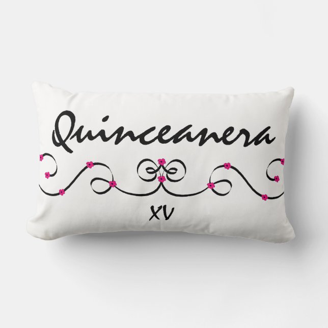 Almofada Lombar quinceanera (Frente)