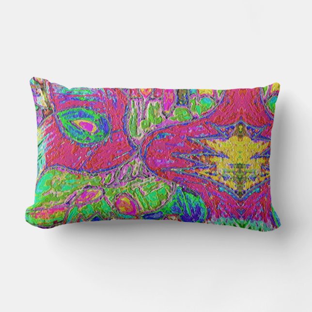 Almofada Lombar Rainbow Sherbert (Frente)