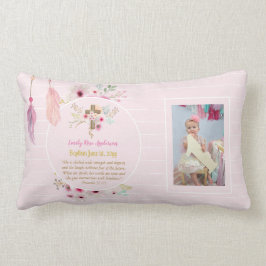 Almofada Lombar Raparigas FOTO Baptism Christening Proverb 31:25