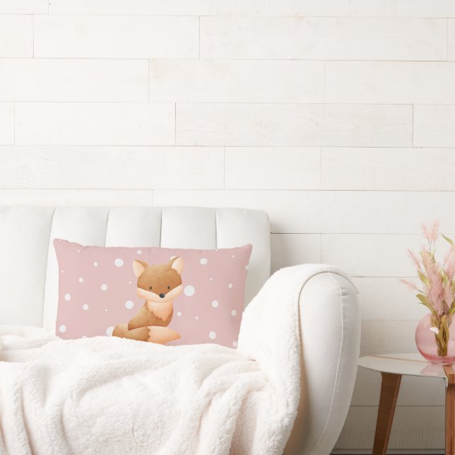 Almofada Lombar Raposa-Bebê de Verão (Sofá)