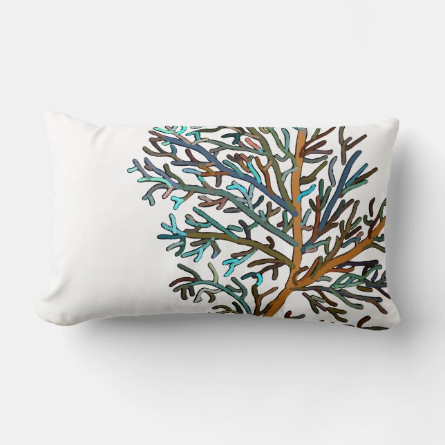 Almofada Lombar Recife de corais (Frente)