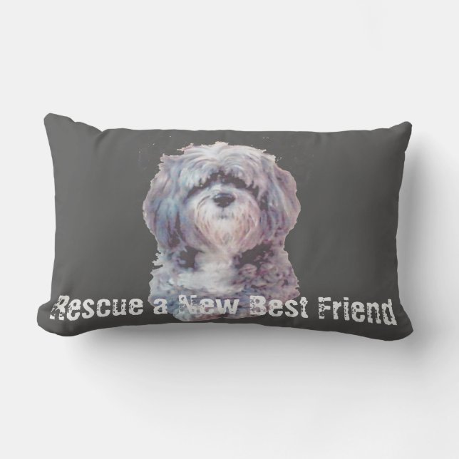 Almofada Lombar Rescue Dog Lumbar Pillow (Frente)