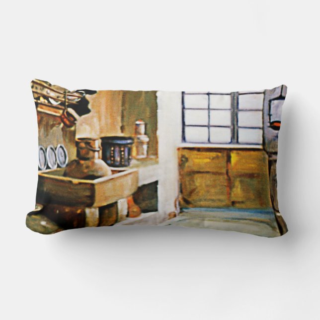 Almofada Lombar Rincón galego (Apunte)/Galego (Sketch) (Frente)