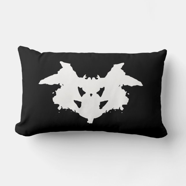 Almofada Lombar Rorschach Inkblot (Frente)