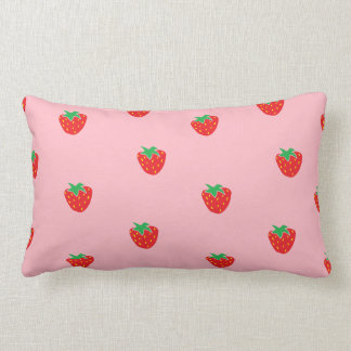Almofada Lombar Rosa das morangos