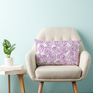 Almofada Lombar Rosas Lilac Lumbar multi-back