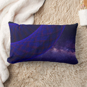 Almofada Lombar Rosquinhas Azuis De Aroma No Travesseiro decorativ