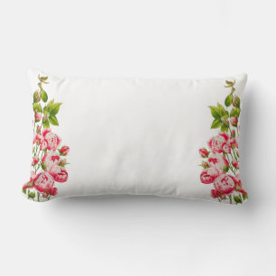 Almofada Lombar Rosy Abundance em um Travesseiro lombar