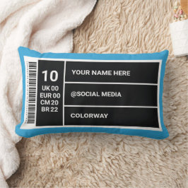 Almofada Lombar Rótulo de Caixa de Calçado Personalizável para dec