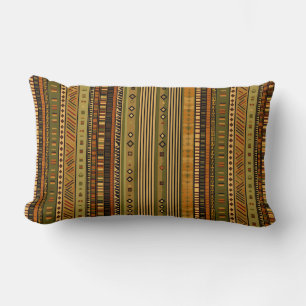 Almofada Lombar Rustic Boho Tribal Stripes