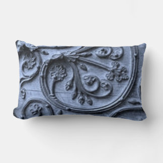 Almofada Lombar Rústica Mão-de-Obra com Olho de Rolagem em Fundo A