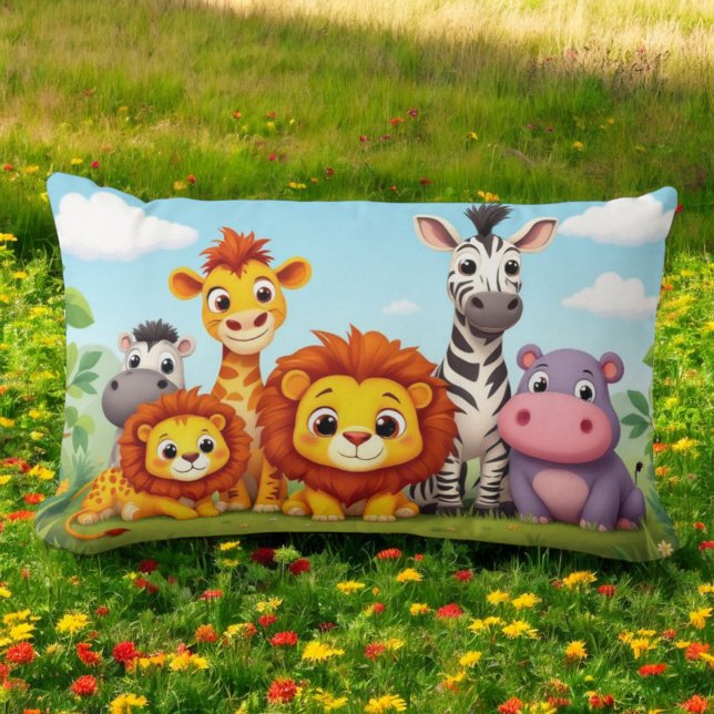 Almofada Lombar Safari Friends Cushion (Criador carregado)