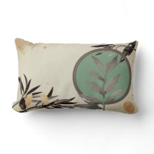 Sage Green & Cream Artístico Abstrato Watercolor