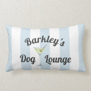 Almofada Lombar Salão de Cachorro Personalizado Funny Stripes