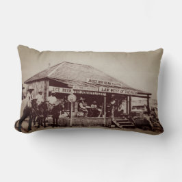 Almofada Lombar Salão do Tribunal de Judge Roy Bean Langtry Texas