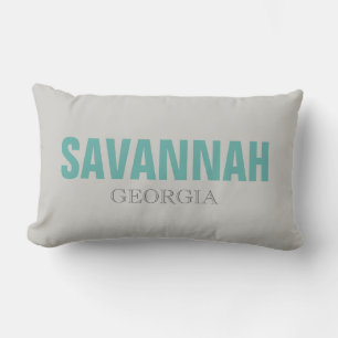 Almofada Lombar Savannah Georgia Beach Travesseiro decorativo