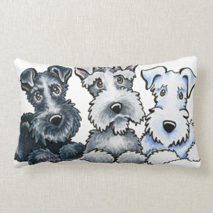 Almofada Lombar Schnauzers contínuos