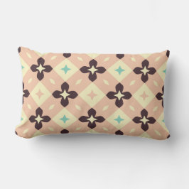Almofada Lombar Seamless geometric floral  pattern