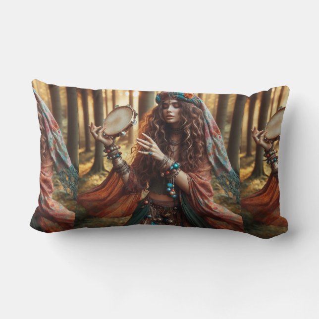 Almofada Lombar senhora cigana (Verso)