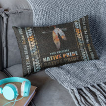 Seta Tribal de Pena Indiana do Orgulho Nativo