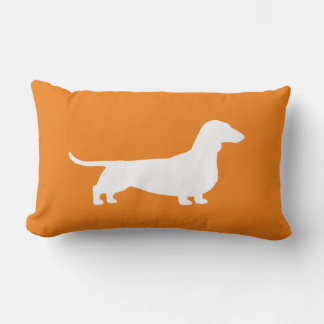 Almofada Lombar Silhueta Dachshund - Cachorro de Wiener Curto