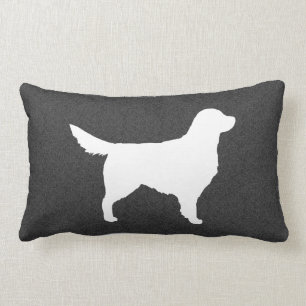 Almofada Lombar Silhueta de Golden Retriever