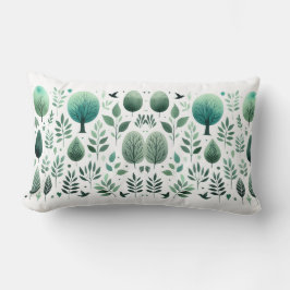 Almofada Lombar Silhuetas da Natureza: Dia