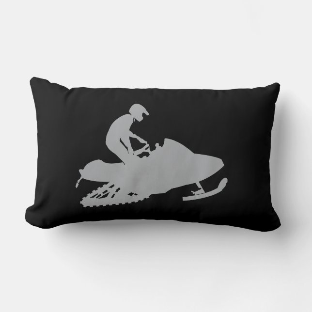 Almofada Lombar Silver Cinza Snowmobiler (Frente)