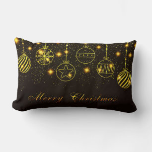 Almofada Lombar Símbolos de Feliz Natal
