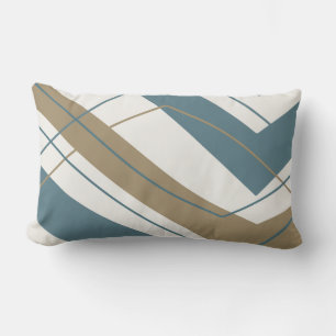 Almofada Lombar Simples Lumbar Dourado de Teal Moderno