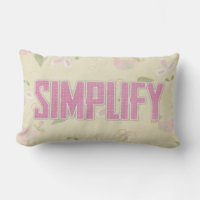 Almofada Lombar Simplificar suave (Frente)