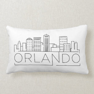 Almofada Lombar Skyline de Orlando, Florida