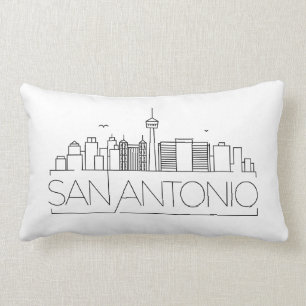 Almofada Lombar Skyline de San Antonio