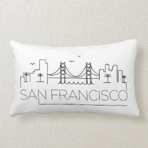 Almofada Lombar Skyline de San Francisco