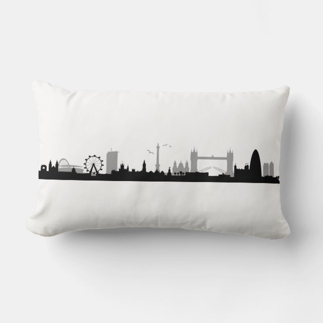 Almofada Lombar Skyline Londres (Frente)