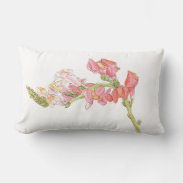 Almofada Lombar Snapdragon e Cornflower