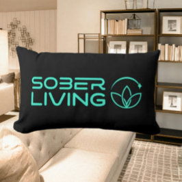 Almofada Lombar Sober & Brilhando - Travesseiro decorativo de ener