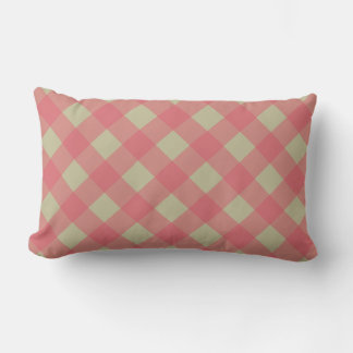 Almofada Lombar Soft Gingham Throw Pillow – Cozy Check 